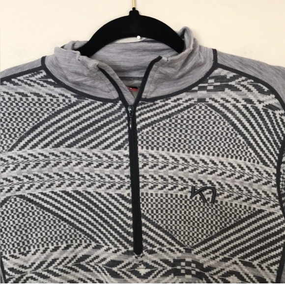 Kari Traa Wool Baselayer Top. Large - Picture 2 of 7